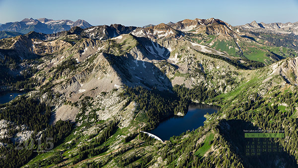 Twin Lakes in Little Cottonwood Canyon