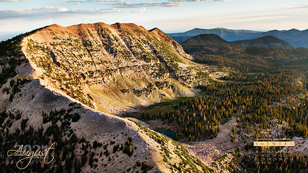 Morning in Uintah Mountains