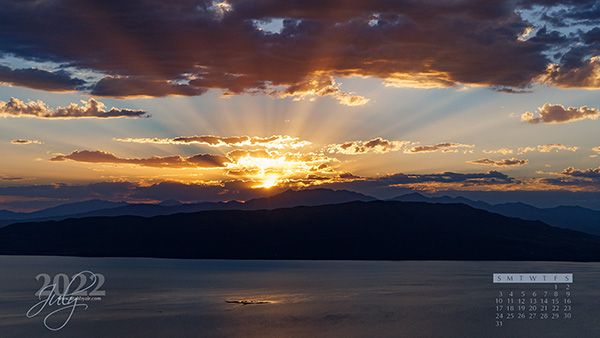 Utah Lake Sunset